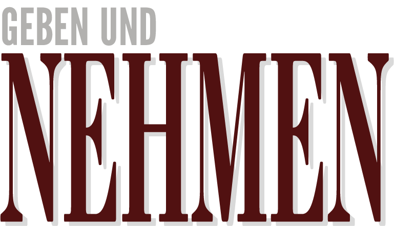 Filmlogo: Geben und Nehmen